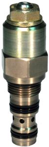 1CE30 Series Counterbalance Cartridge Valve, 1740-5075 PSI (Factory Setting At 3045.00), Screw with Locknut Adjustment, 2.5:1 Pilot Ratio