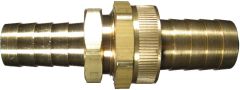 Heavy Duty Forged Brass Garden Hose Set, 3/4-11-1/2 NPSH Thread, 0.50 Inch Hose Barb
