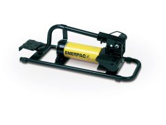 Two Speed, Lightweight Hydraulic Foot Pump, 30 in3 Usable Oil