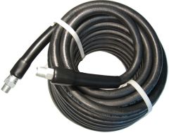 High Pressure Hose Assembly For Pressure Washers , SCHIEFFER HOSE BLACK 4000PSI 50FT W/QDS,  Inch ID Hose, 50 Foot Long, Up To 4000.00 PSI