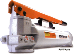 P Series Two-Speed Single/Double Acting Hand Pump,  Outlet Port,  ci/stroke (LP/HP), Up To 325 / 10,000 PSI (LP/HP)