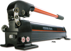 P Series Two-Speed Single Acting Hand Pump,  Outlet Port,  ci/stroke (LP/HP), Up To 850 / 10,000 PSI (LP/HP)