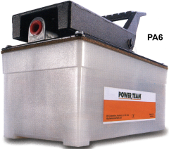 Air-Driven Single Speed Pump, SPX AIR/HYDRAULIC PUMP,  Outlet Port,  ci Reservoir Capacity (Total/Usable)