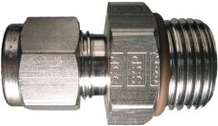 SSP DUOLOK STAINLESS STEEL Male Connector Straight Thread O-