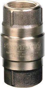 Inline Check Valves For Water, Steam, Oil, & Chemicals, 1/2-14 NPT Ports, 2.6000 CV Factor