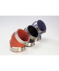 Trident Marine Wet Exhaust 45Elbow. 4.00 Inch ID. 45Mold