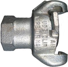 Cast Steel Universal Air Hose Coupling, 1/2 Inch Female NPT