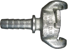 Cast Steel Universal Air Hose Coupling, 1/2 Inch ID Hose Barb