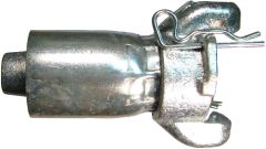 Investment cast steel with carbon steel ferrule Universal Air Hose Coupling, 3/4 Inch Crimp/Swage Hose End