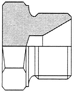 Steel Adapter, Male 1 in BSP Blanking Plug