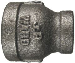 Malleable Iron Pipe Fitting, 3/8 x 1/4 Inch Bell Reducer