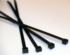 Cable (Wire) Ties, UV BLACK CABLE TIES 11 INCH 50 LB 100/PK